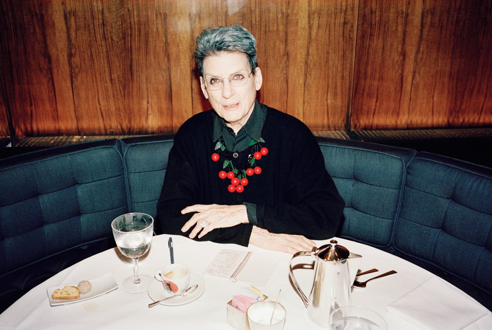 Phyllis Lambert, NYC, 2013, W Magazine
